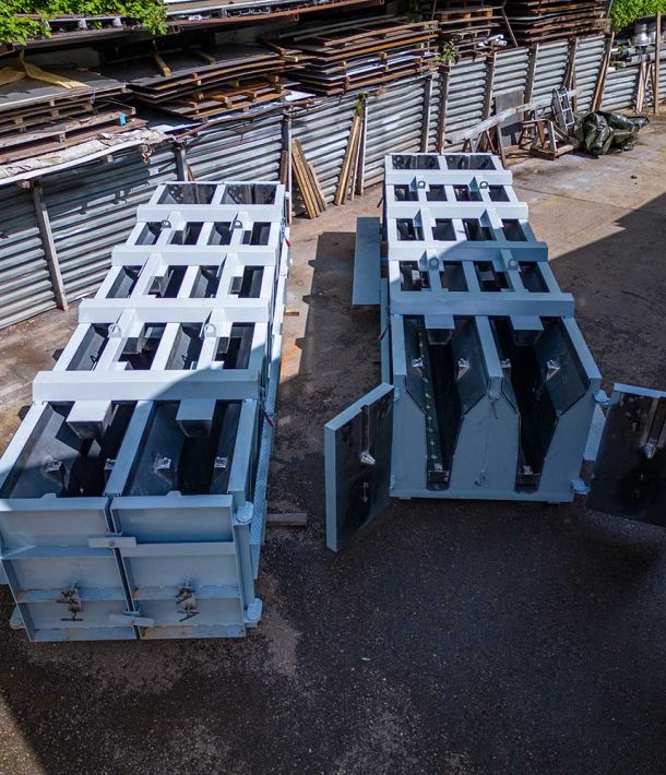 cassero per prefabbricati